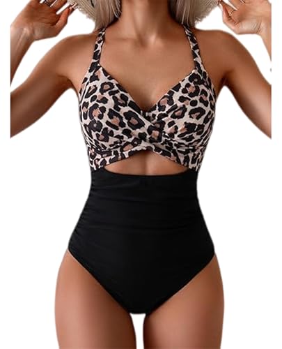 Fato de banho redutor mulher barra fatos de banho uma peça barriga lisa monokinis controlo de barriga cintura alta franzido decote em V sexy fato de banho redutor roupa de banho praia halter
