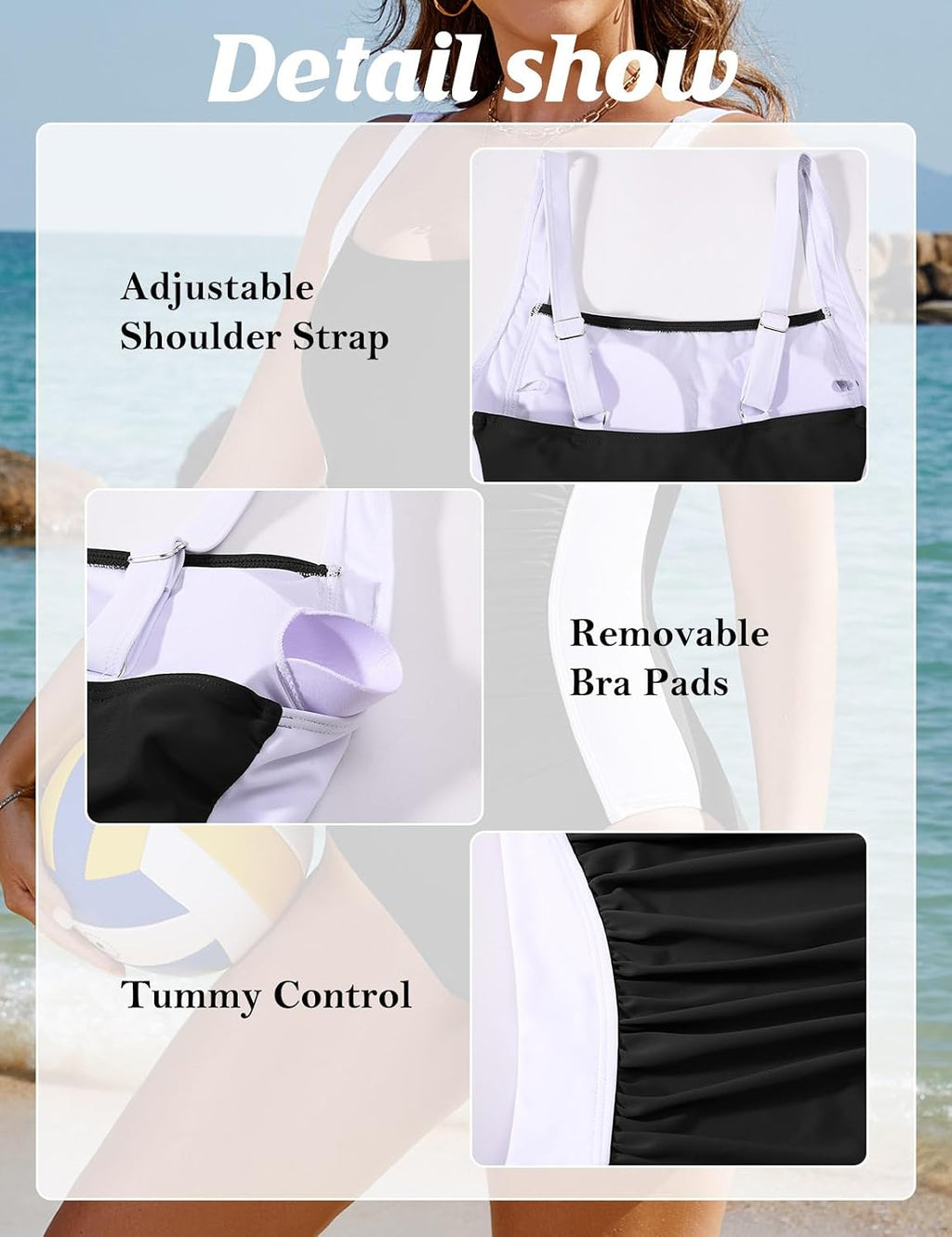Maillot Sculptant Bicolore