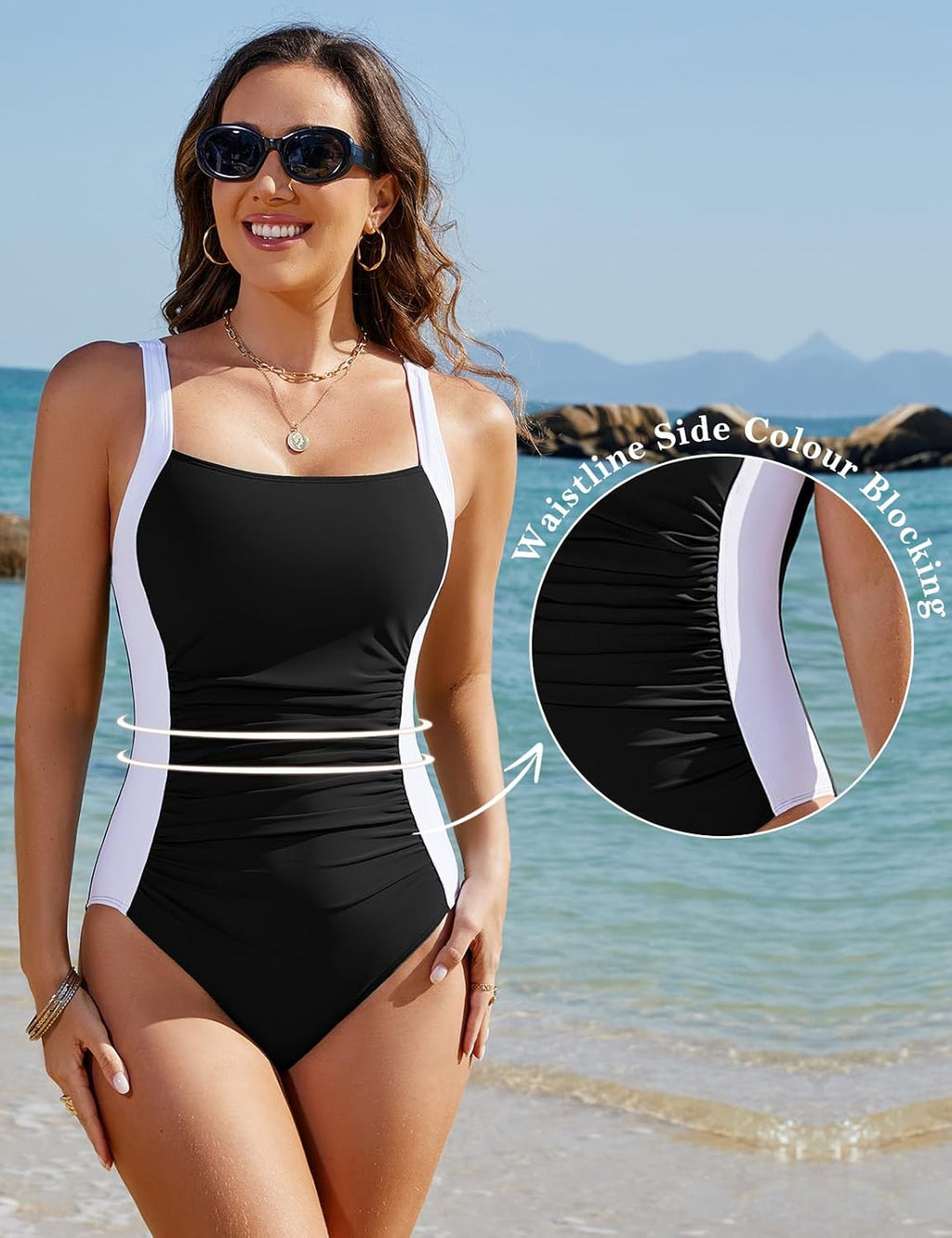Maillot Sculptant Bicolore