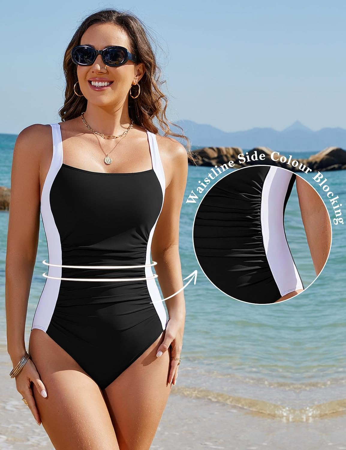 Maillot Sculptant Bicolore