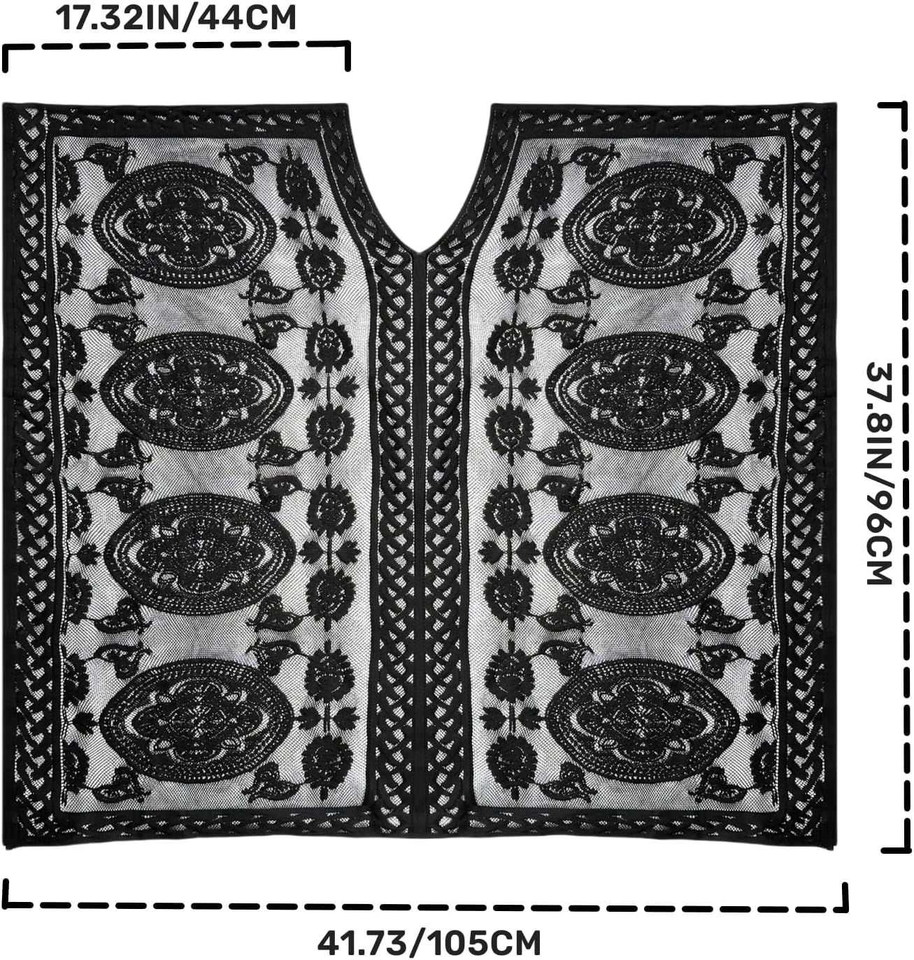 Vestido de Playa Sexy y Elegante de Encaje para Mujer, Pareo cubrebañador con Cuello en V para Vacaciones y Fiestas