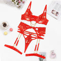 Ensemble Dentelle Feuillage & Chaînes, Cage Sculpturale
