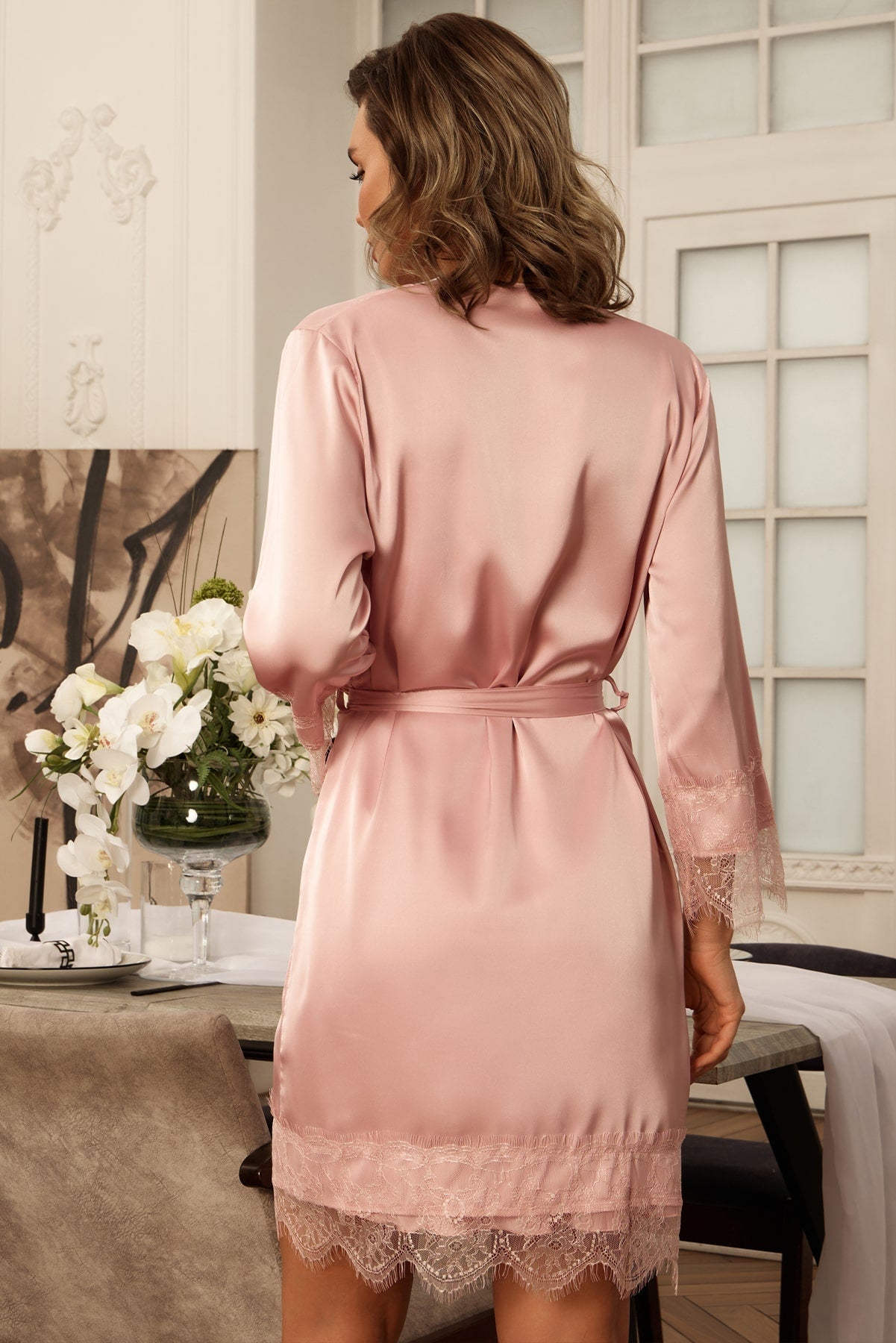 Titania Rose nightie and bathrobe set